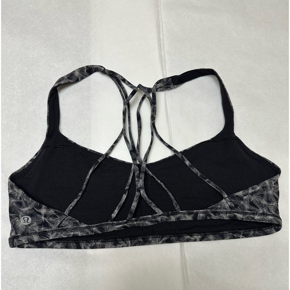 Lululemon Free To Be Zen Sports Bra Gray Feather ⚫️ - Picture 2 of 4